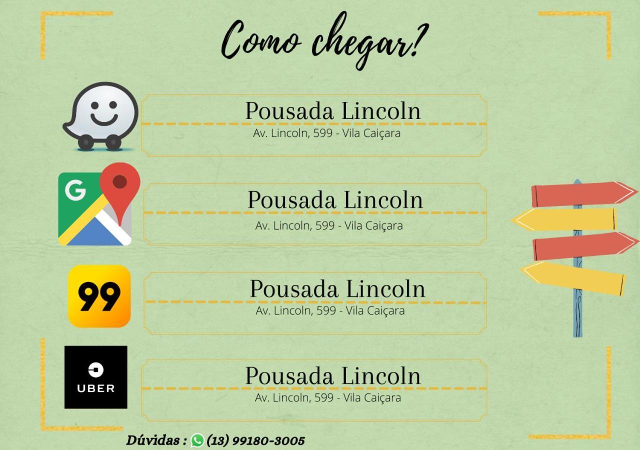 Pousada&Hostel Lincoln Praia Grande Zewnętrze zdjęcie